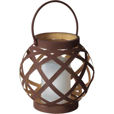 Solar LED Rattan Effect Table Light