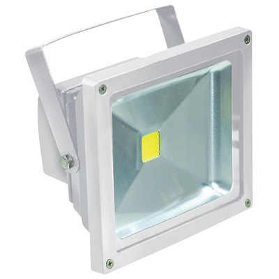 White Waterproof IP65 Floodlight - 30 Watt