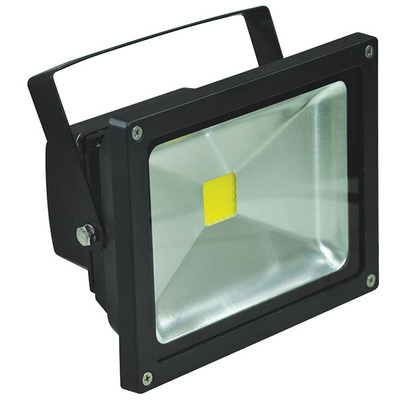 Warm White Floodlight - Black 20 Watt