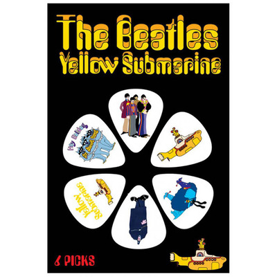 Beatles Yellow Submarine Picks - White