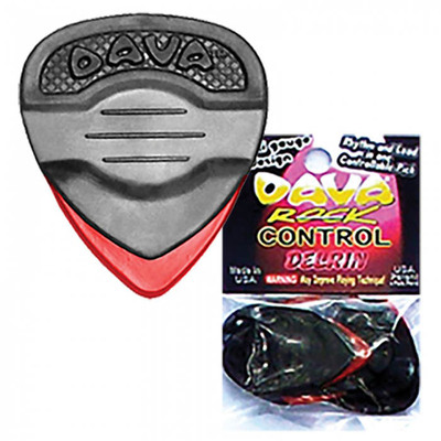 Dava Rock Control Delrin Guitar Picks - Pack of 36