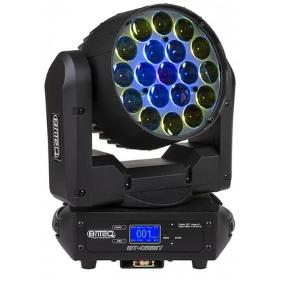 BriteQ Orbit RGBW Moving Wash with 19 x 15 Watt LEDs