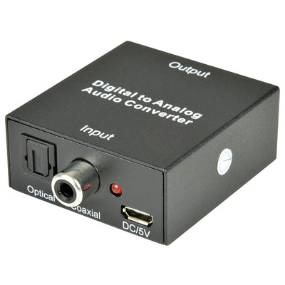 Digital Audio to Analogue Audio Converter