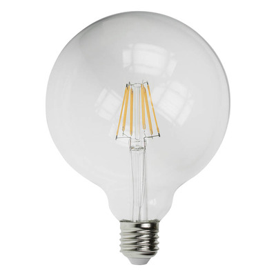 Globe Filament ES LED Lamp 2700K - G125 6 Watt