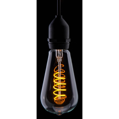 Funky Spiral Filament LED Lamp 4W E27 - Yellow