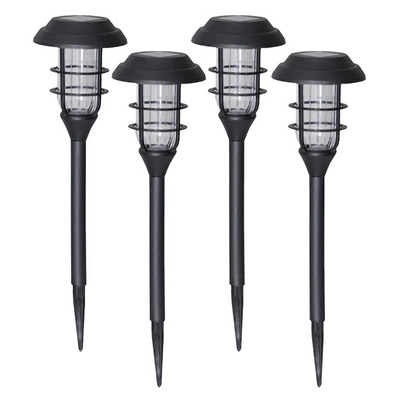 Solar Stake LED Light Set of 4