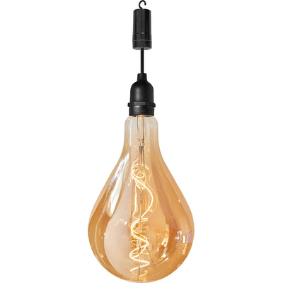 Battery Operated Glass Filament Bulb with On/Off Switch & Timer