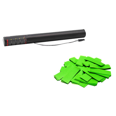 Electric Confetti Cannon 50cm Light Green