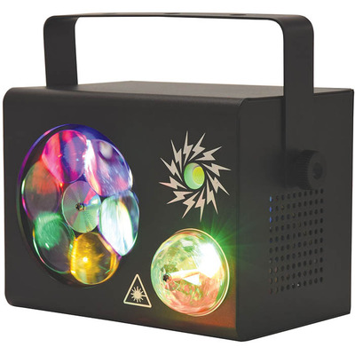 Fireflash 4-in-1 LED & Laser-Effect Light