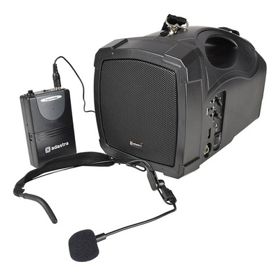 Handheld PA System with Headset Mic USB FM & Bluetooth