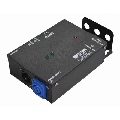 DMX Splitter 2 Way with 3 Pin DMX Sockets