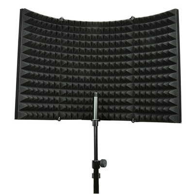 Microphone Isolation Screen for Studio Mics with Foldable Design