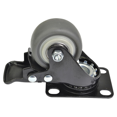 50mm 2" Caster With Rubber Wheel & Break