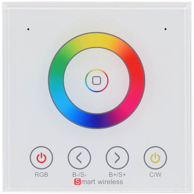 RGBW WiFi Controller with Wall Plate