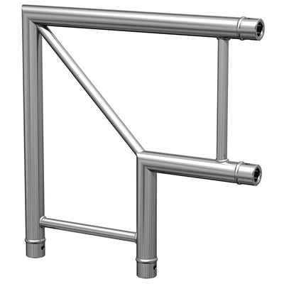 Contestage Ladder Truss 2 Way Flat Corner - Aluminium