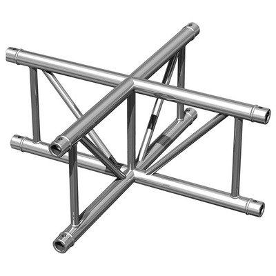 Contestage Ladder Truss 4 Way Cross - Aluminium