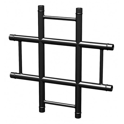 Contestage Ladder Truss 4 Way Flat Cross - Black