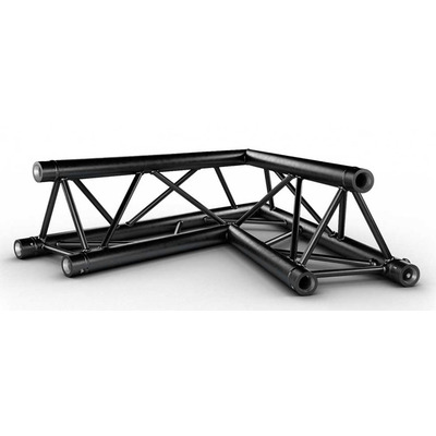 Contestage Trio290 Truss 2 Way 60 Degree Horizontal Corner - Black