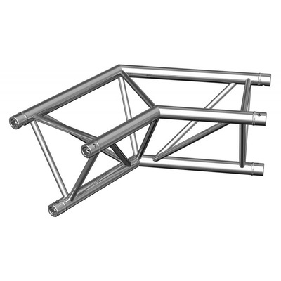 Contestage Trio290 Truss 2 Way 120 Degree Horizontal Corner - Aluminium