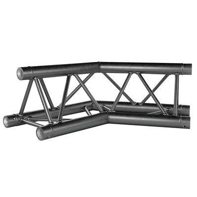 Contestage Trio290 Truss 2 Way 120 Degree Horizontal Corner - Black