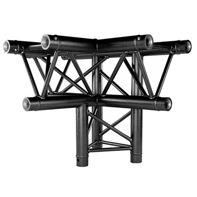 Contestage Trio290 Truss 3 Way Horizontal T + 1 Down - Black