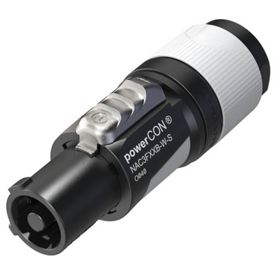 Neutrik NAC3FXXB-W-S PowerCON Power Out Connector - Small