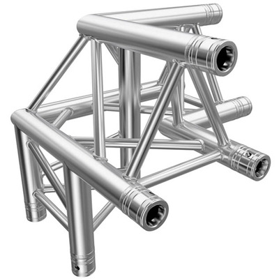 Global Triangle Truss F33 3 Way Corner Left Apex Up 50mm