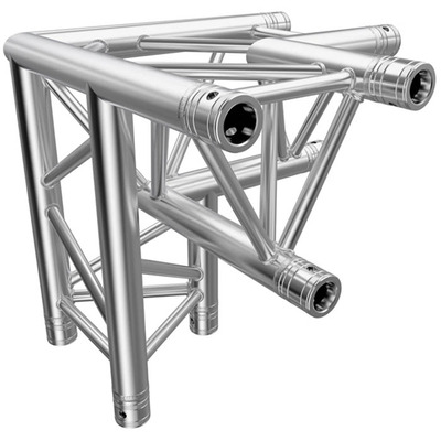 Global Triangle Truss F33 3 Way Corner Left Apex Down 50mm