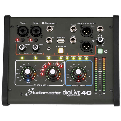 4 Channel Compact Digital Mixer